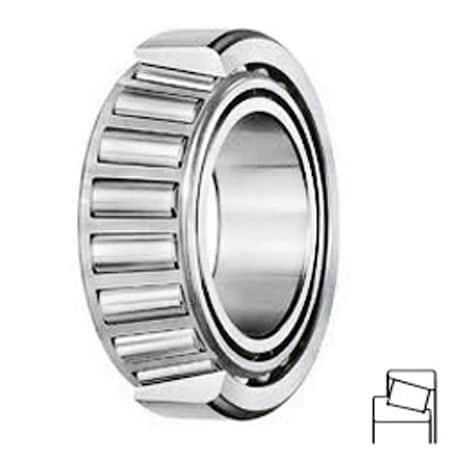 Fag Bearings Tapered Roller Bearing Assembly, Standard Precision, Basic Number , 70MM Bore T7FC070-XL